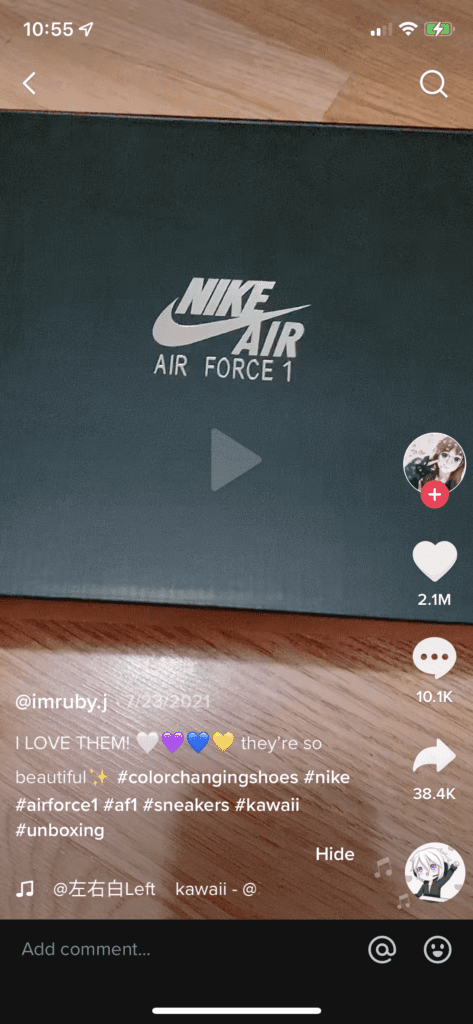 TikTok influencer post for educating