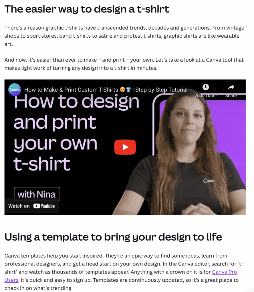 How Canva uses B2B content marketing