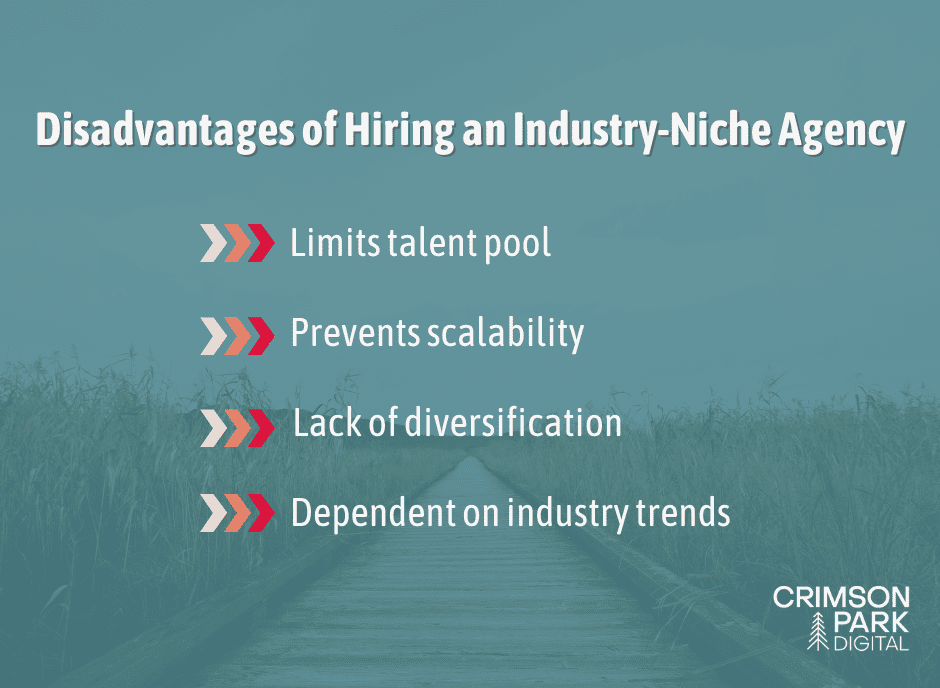Disadvantages of Hiring a Niche Marketing Agency