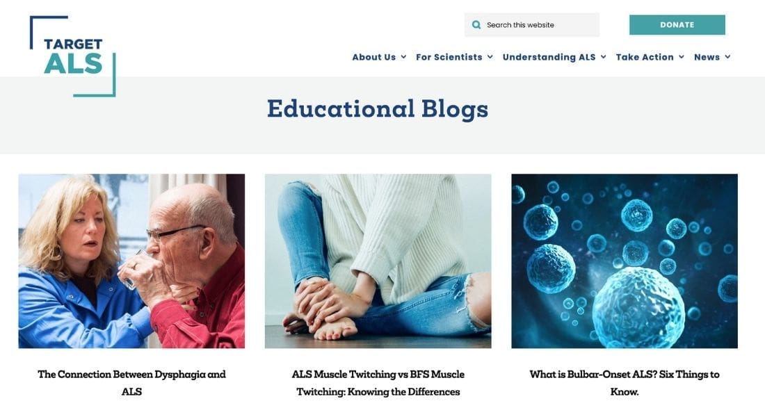 Target ALS blog